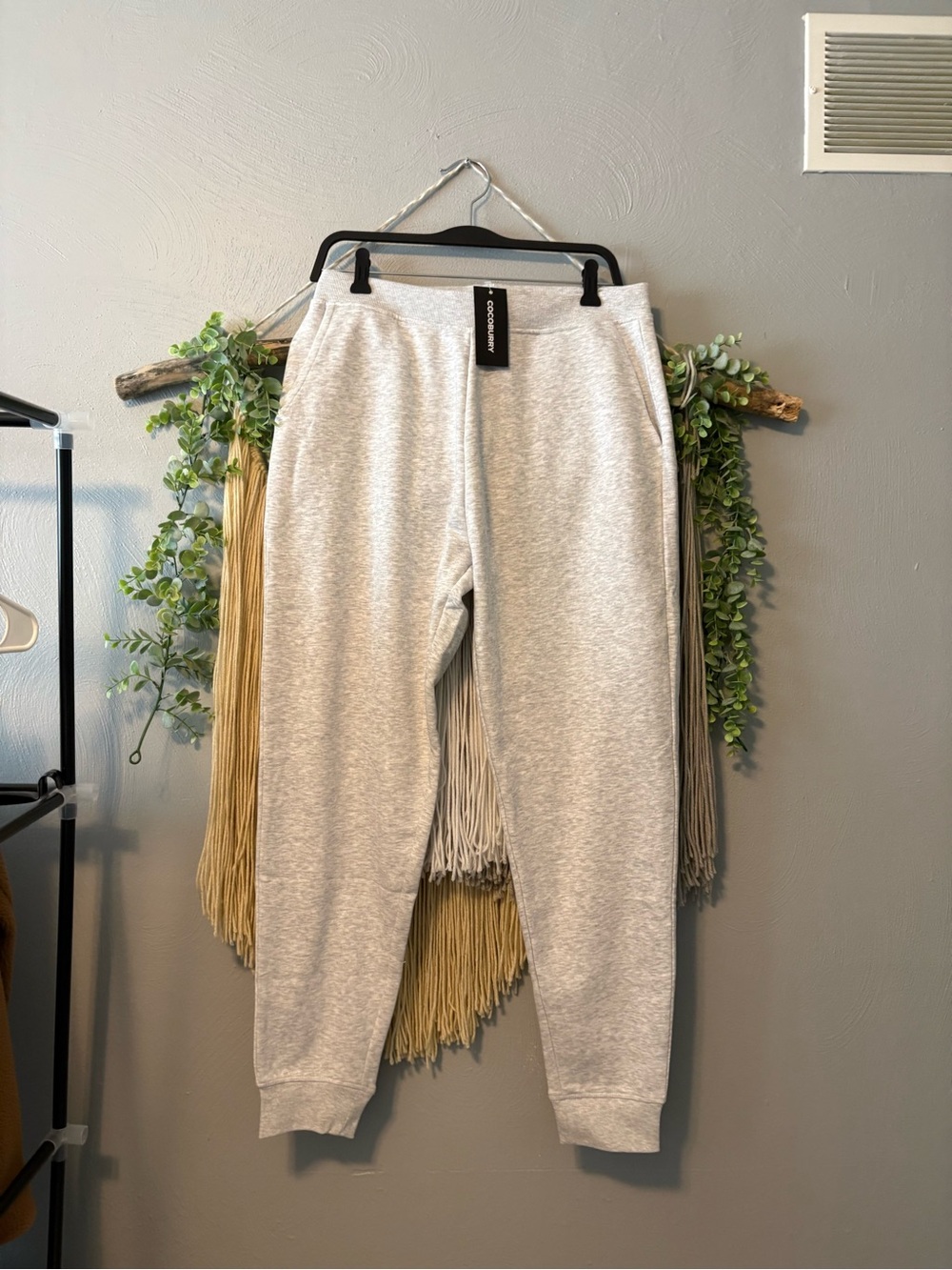Cocoburry Light Gray Cotton-Blend Sweatsuit Set - Picture 2 of 7
